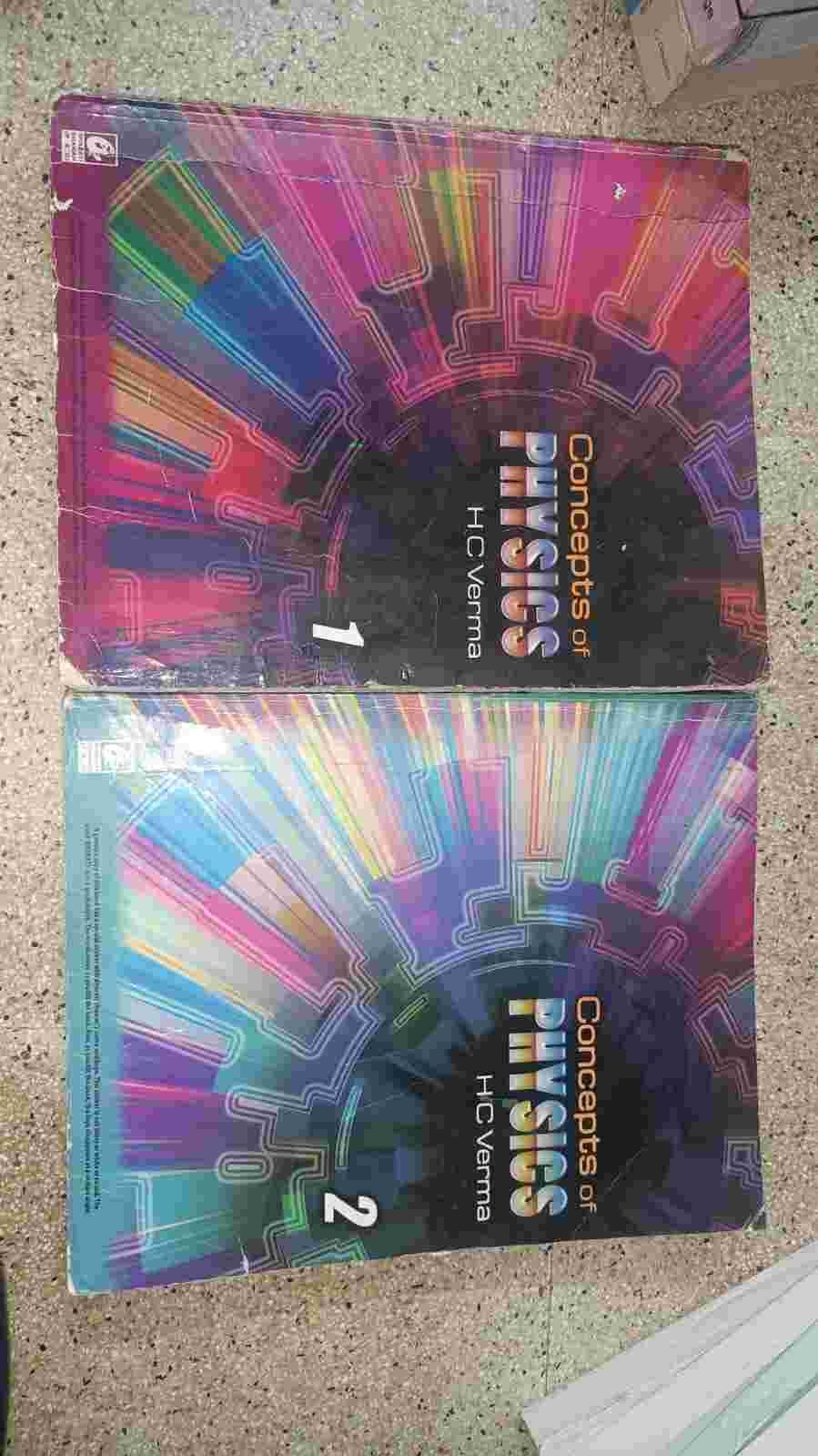CONCEPTS OF PHYSICS set of 2 books